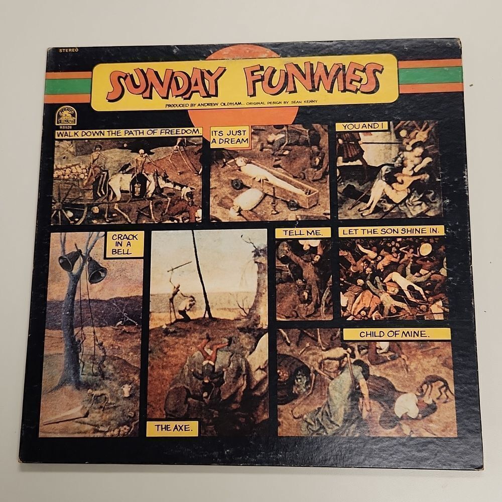Sunday Funnies Andrew Oldham 1971 Vinyl Record Album